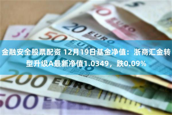 金融安全股票配资 12月19日基金净值：浙商汇金转型升级A最新净值1.0349，跌0.09%